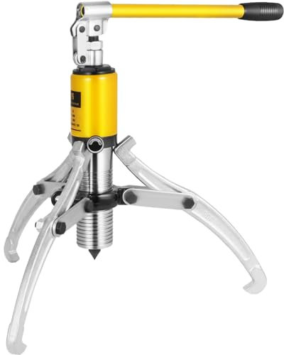 OldFe 15T Hydraulik Abzieher Hydraulisch Radnabenabzieher Polradabzieher 3 Backen Hydraulic Gear/Bearing/Wheel Bearing Puller 180 mm Max. Reichweite Hydraulischer Abzieher Lager