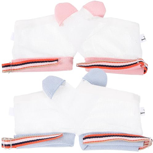 Baby Daumenlutschen Stop Handschuhe 2 Paar Atmungsaktive Nylon Fingerhandschuhe FüR Babys Zur Vermeidung Von Daumenlutschen Und Gesichtskratzen