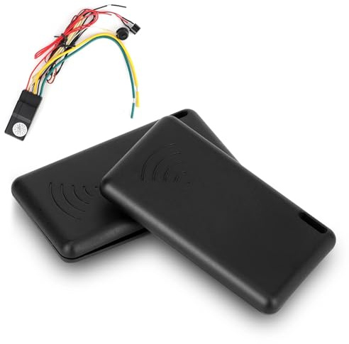 Auto Immobilizer, 2.4GHZ Engine Immobilizer, Induction Detection Range 8 Meters Adjustable, Anti Hijacking Alarm System for Any 12v Car Installation