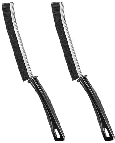 MUTORE Spaltreinigungsbürste 2 Stück, Reinigungswerkzeuge, Reinigungsbürsten, Badezimmer Spaltreinigungsbürste, Lange dünne Reinigungsbürste, Lückenreinigungsbürste für Badezimmerküche