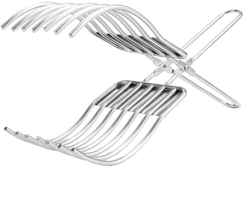 Pinza da taglio in acciaio inox senza sforzo, perfetta per arrosti e pane