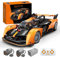 MOCBROPCS Solus GT Technik-Baukasten, 2,4-G-Fernsteuerungsauto, Sportwagenmodell im Maßstab 1:14, Sammlergeschenk für 10–16-Jährige und Erwachsene (817 Teile)
