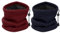 JSTHHTT Fleece Schlauchschal Halswärmer Halstuch Winddicht Ski Maske Warmer, Multifunktionstuch Herren, Winter Loop Schal Herren, Schlauchtuch für Laufen Radfahren (2, Marineblau, Burgunderrot)