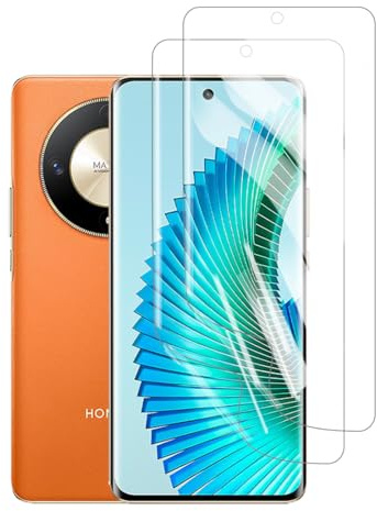 HYVICYROT Hydrogel Skärmskydd för Honor Magic 6 lite, 2 stycken HD Genomskinliga Mjuka TPU Skärmskydd [Inte Härdat Glas] [HD Genomskinligt] [Hög Känslighet]