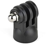 JOBY Pin Joint Mount für Action-Kameras wie GoPros, Kompakt und Langlebig, für 1/4''-20-Befestigung aus ABS-Kunststoff und Edelstahl, für die Content Erstellung, Vlogging, Live-Streaming, Tik Tok