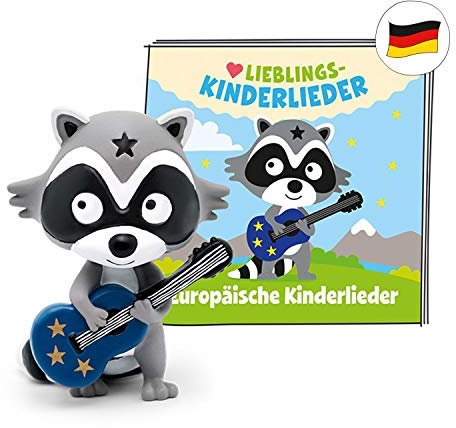 tonies Hörfigur für Toniebox, Lieblings-Kinderlieder – Europäische Kinderlieder, Hörspiel für Kinder ab 3 Jahren, Spielzeit ca. 50 Minuten