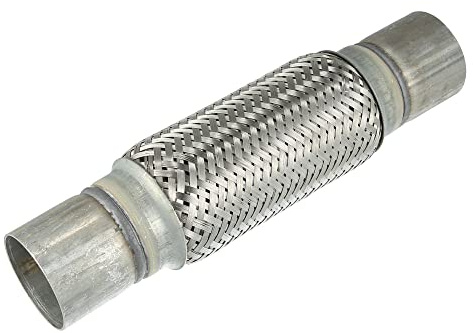 X AUTOHAUX Bilavgasrör flexslang med svetsförlängningsslang 60 mm x 300 mm