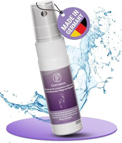 PflegeSpray für strapazierte Füße und Nägel, unterstützende Pflege bei Nagelpilz, handliches Fußspray, pflegt und schützt Nägel, Made in Germany, 50 ml