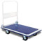 COSTWAY Plattformwagen 300kg, Rollwagen Klappbar, Transportkarre Sackkarre Handewagen, Transportwagen 90 x 60 cm, ​Klappwagen mit Antirutschbeschichtung, Maketwagen Transporthilfe, Metall