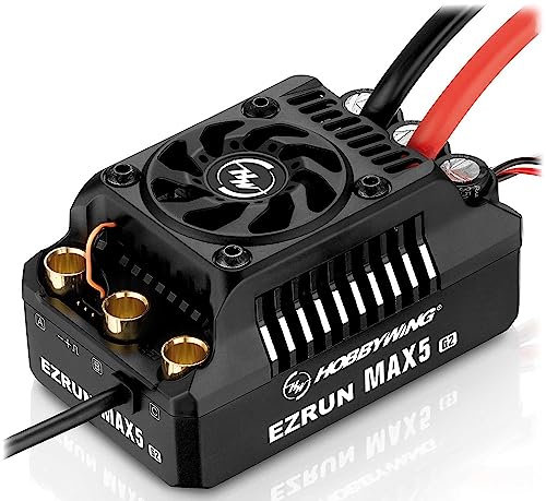 HobbyWing Variateur 1/5 Ezrun MAX5 HV Sensorless 250A, 6-12s LiPo - 30104200