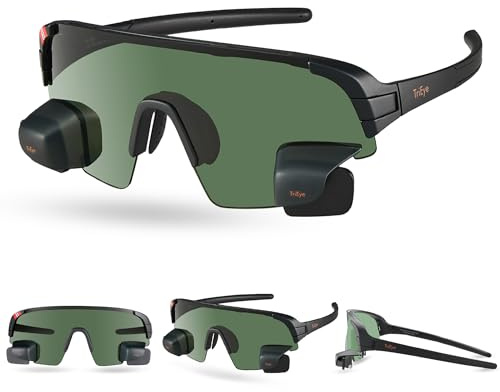 TriEye Sports Glasses with Rear-View Mirror UV400