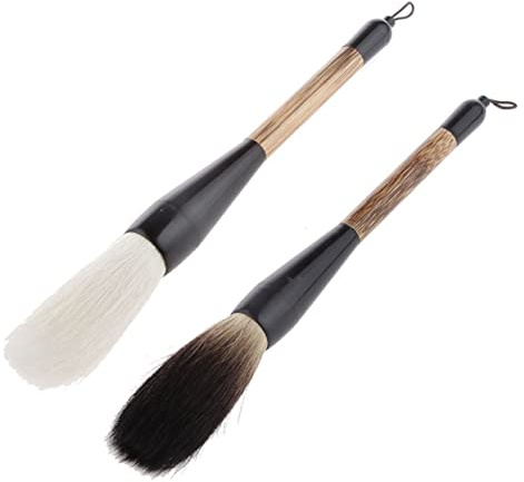 OSALADI 2 pezzi Pennello per Calligrafia da per Scrittura e Pittura per Esercizi Calligrafia Articoli per Adulti