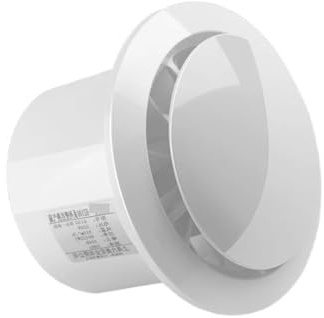 4 tum 6 tums ventilationsfläkt badrumsvägg ljudlös hushållsfläkt kök fjärrkontroll avgasfläkt för inomhusbruk(4 inch switch)