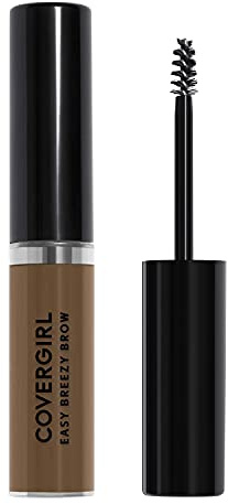 COVERGIRL - Easy Breezy Brow Volumizing Gel, Holds Brows for 24 Hours, Infused with Argan Oil & Biotin, 100% Cruelty-Free