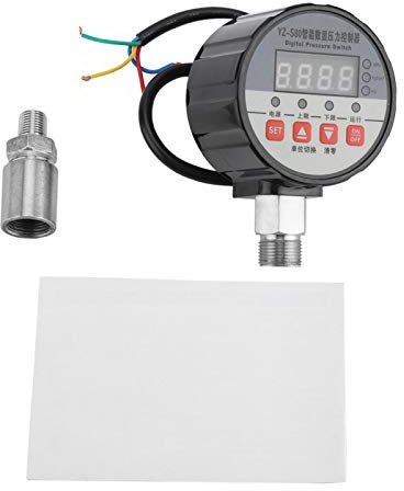 Samfoxy Druckschalter-Samfox 220V Digitaler Druckschalter Druckregler Digitaler Druckregler für Wasserpumpen-Luftkompressor
