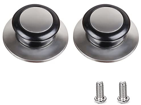 2 Stück Topfdeckelgriff Topfdeckelknopf Topfgriffe Deckelknopf Universal Topfdeckelknöpfe Topfdeckel Griff Ersatzknöpfe Griffe
