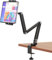 JUBORUI Support Tablette Bureau, Support iPad Bureau avec Long Bras en Métal, Rotatif à 360° Support Tablette Lit, Support de Tablette pour iPad Pro 4.7 - 13.5 Tablette Téléphone