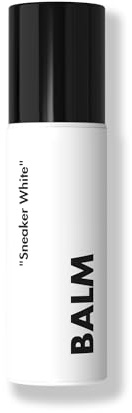 Sneaker White Schuhcreme Weiß - flüssige Farbauffrischung für Sneaker & Schuhe – deckt Kratzer, Abrieb & Verfärbungen ab - 100ml weiße Schuhcreme zur Schuhpflege - für Leder, Kunstleder & Textil