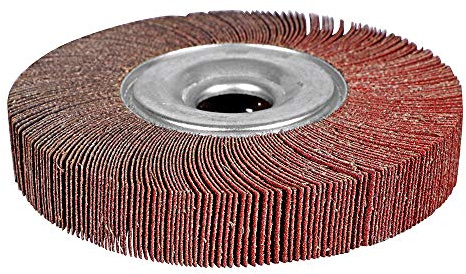 BHA Unmounted Flap Wheel for Bench Grinder, 6 x 1 x 1 (120 Grit)