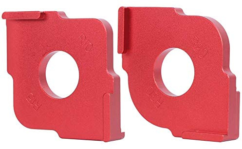 Aluminiumlegierung Radius Jig Router Vorlagen, Runde Ecke R Winkel Bogen Vorlage Halbe Filet Fast Locator, Holzbearbeitung Positionierungswerkzeug