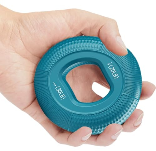 Anneau de préhension pour renforcement des mains, renforcement de la préhension - Anneaux en silicone Grip Trainer - Exerciseur d'-bras, renforceurs de de musculation pour l'entraînement de