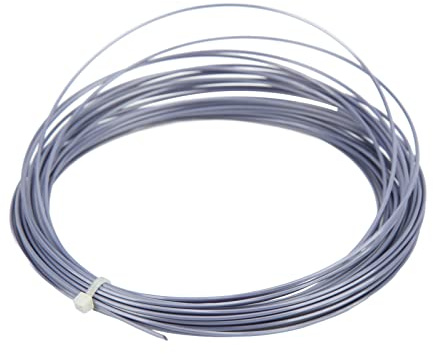 Mavaol Hex Tennis String Professionell slitstark tennistråd för tennis 12m/39.4ft (Grey)