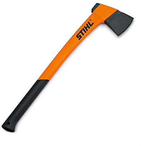 Stihl 0000 881 6701 Forstaxt AX 15 P mit Polyamid-Stiel, Schwarz, Orange