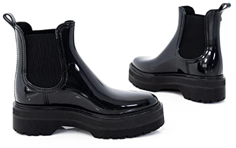 Lemon Jelly Damen Chelsea Boots Netty schwarz 38