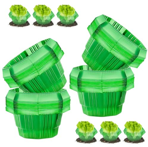 Collare per lumache, anello di protezione per lumache, recinto per lumache e lumache offrono un'efficace protezione contro le lumache per aiuole rialzate per insalate e cavoli in aiuole rialzate