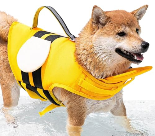 Bañador Canino Chaqueta con asa de elevación Mascotas