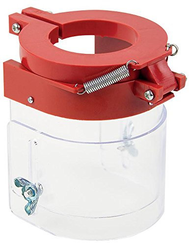 HQ TEC Chuck Guard, 75mm, Manual Lock, Keyed Handle, 7/16-20 UNC Thread, Plastic, For Drilling Machine, Press