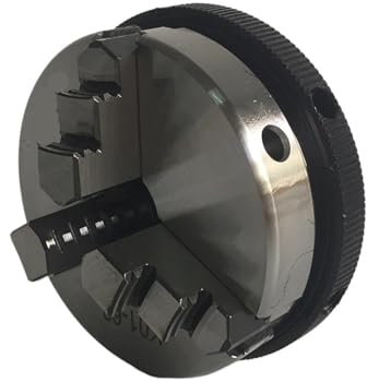 MUHM 63 mm Drehfutter, Mini-Holzdrehfutter, selbstzentrierendes Drehfutter, 3 Backen, K01-63 for kleine Holzdrehmaschinen