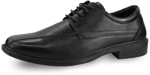 Deer Stags Men’s Easton SUPRO Radical Rebound Comfort Lace up Dress Oxford for Office, Church, Wedding - Black - 11.5 Wide