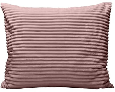 Zelesta Groovebed Kissenbezüge – Kissenbezüge Set von 2 - Resistent und Hypoallergen (Dusty Pink, 80x80 cm)