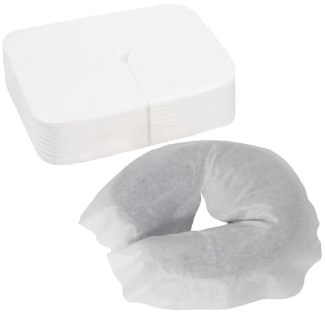 Charmyth 300 panni usa e getta per lettino da massaggio, 43 x 33 cm, in tessuto non tessuto, per cuscini in gel, poggiatesta, accessori per massaggi