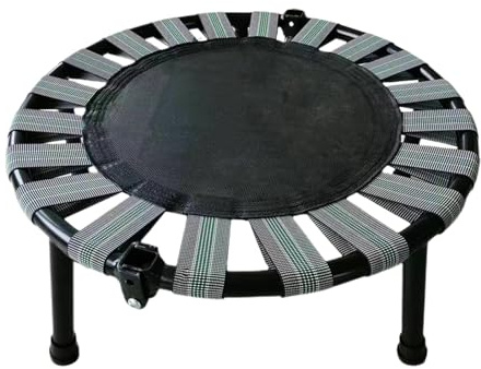 Lindo Mini Trampolín De Fitness - Juguete De Trampolín De Salto - Carga Máxima 165 Libras, Mini Cama De Salto De Ejercicio Silenciosa Para Vasos De Rebote De Fitness Adultos Y Niños Adultos Entrenamie