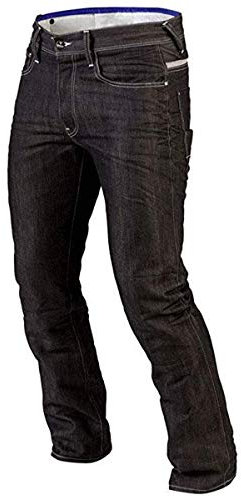 Juicy Trendz Men’s Motorcycle Jeans – Protective Denim Biker Trousers with Aramid Lining, Removable Knee & Hip Pads for Motorbike Riders