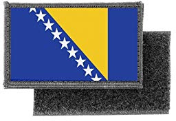 Patch ecusson imprime badge drapeau bosnie