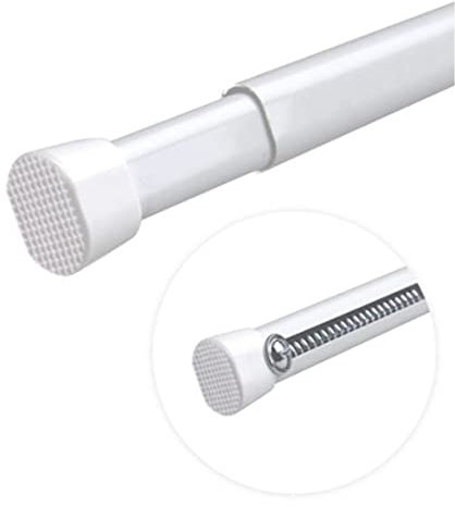Spring Loaded Manual Tension Rod for Net Curtains & Voiles 90-150cm - Curtains At Home