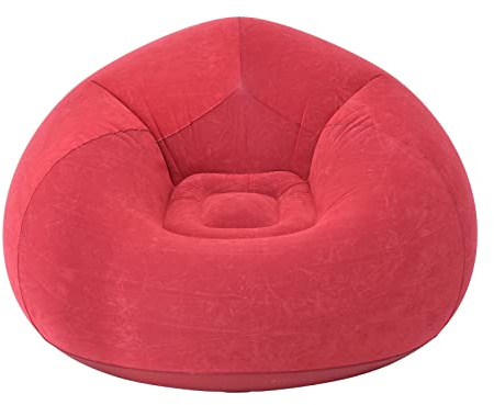 Yiida Puf hinchable silla – sofá inflable perezoso con cubierta empotrada – bolsa mediana para habitación al aire libre camping