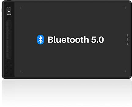 HUION Inspiroy Giano G930L Grafiktablett Bluetooth, mit Intelligentem Mini-LCD-Bildschirm und Batterielosem PW517-Stift mit 8192 Druckstufen, 13,6 Zoll Kabelloses Zeichentablett für Designer Künstler