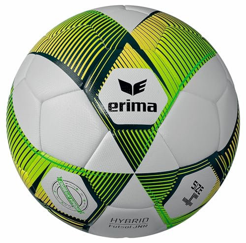 Erima Unisex Jugend HYBRID LITE 290 Fußball (7192412), Green/gelb, 4