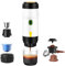 Jenmayt 3 en 1cafetera eléctrica portátil de café espresso,15 bares Cafetera Eléctrica de Cápsulas,compatible con cápsulas NES/DG y café molido,Calefacción inalámbrica,para camping/viajes/oficina