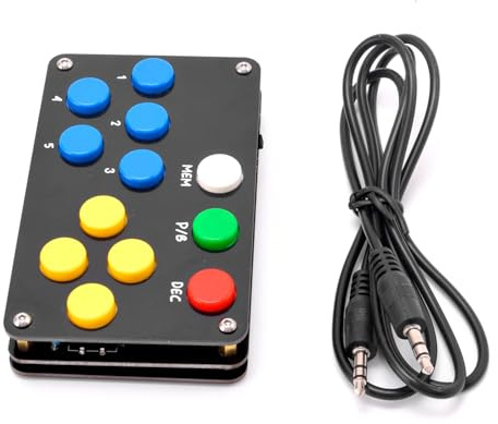 ERYUE Shortwave Radio Control Keyboard Efficiently Arranged Key for Flexible Operation for Radio Enthusiasts (#1)