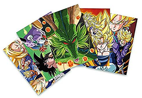 ABYstyle - DRAGON BALL - Tarjetas postales - Set 1 - DBZ (14.8x10.5)