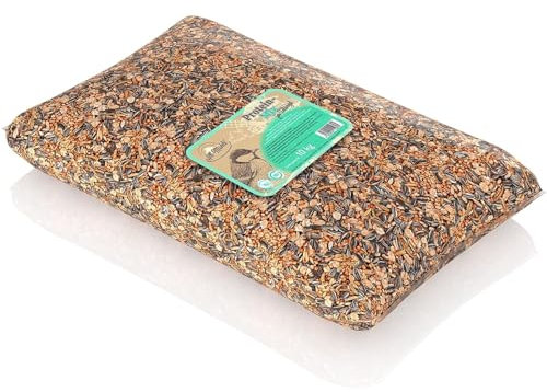 Lyra Pet® | 20 kg Streufutter aus der ALB-MÜHLE Protein-Mix | Vogelfutter für Winter & Sommer | Proteinreiches Wildvogelfutter | Futtermix mit Mehlwürmern | Ganzjährige Energiequelle für Wildvögel