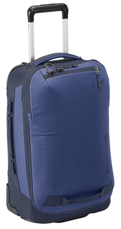 eagle creek Expanse 2-Wheel 21.25 Convertible International Carry-On Luggage – Backpack Straps – Durable, Water-Resistant, Lightweight – Travel-Ready Suitcase – Pilot Blue