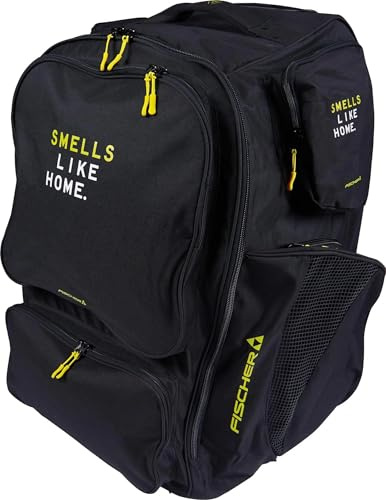 Fischer Player Sac à Dos à roulettes pour Hockey sur Glace Senior