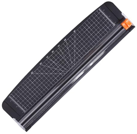 Cortador de Papel para álbumes de Recortes, Cortador de Papel de Guillotina de 16,5 Pulgadas, A3 con Protección de Seguridad Automática para Manualidades