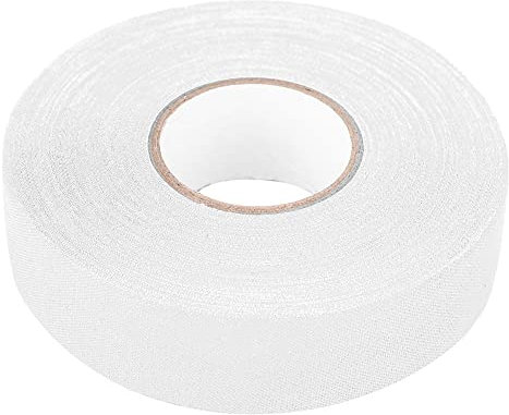 Hockey-Tape, Mehrzweck-Hockeyschläger-Klebeband, selbstklebendes Schienbeinschoner, Sockenband für Schlittschuhe, Sport, Geschenke, Ausrüstung (weiß)